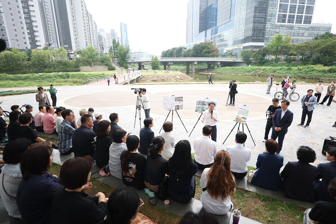 김동연 “안양천 국가정원 승격 위해 ...