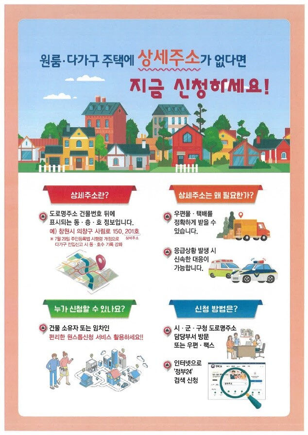 부산 동구, 다가구주택 ‘상세주소 직...