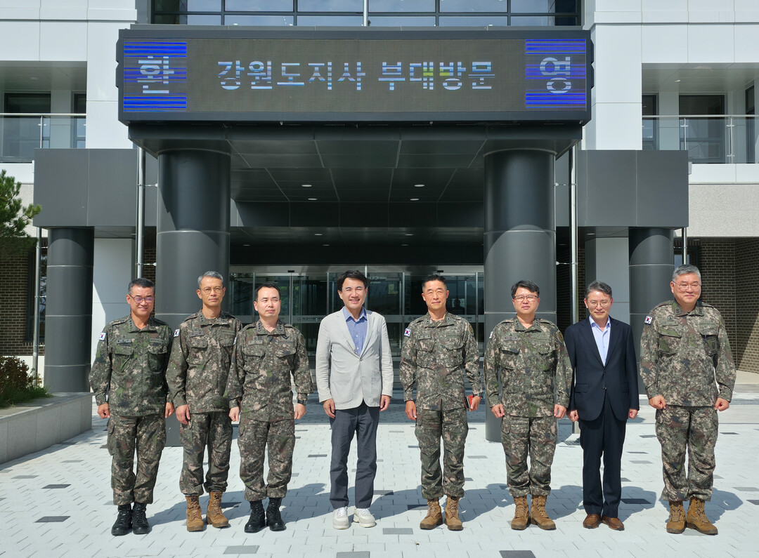 김진태 도지사 추석 앞두고 제1군수 ...