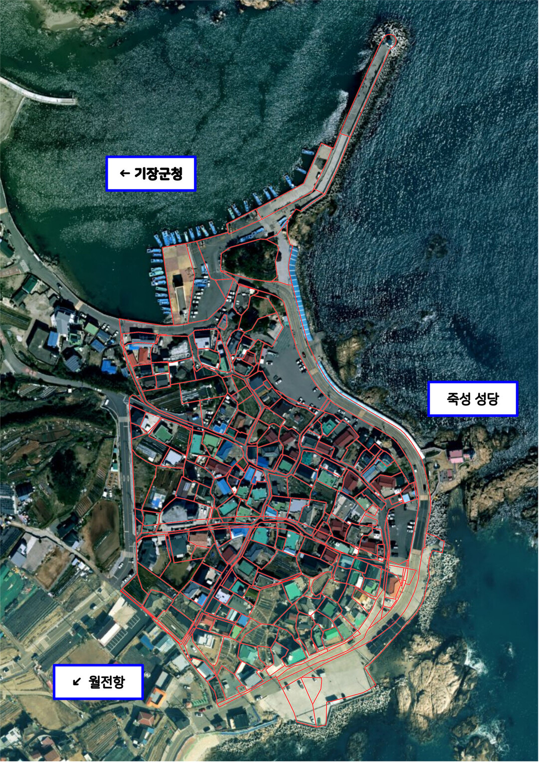 기장군, 죽성2지구 지적재조사 완료