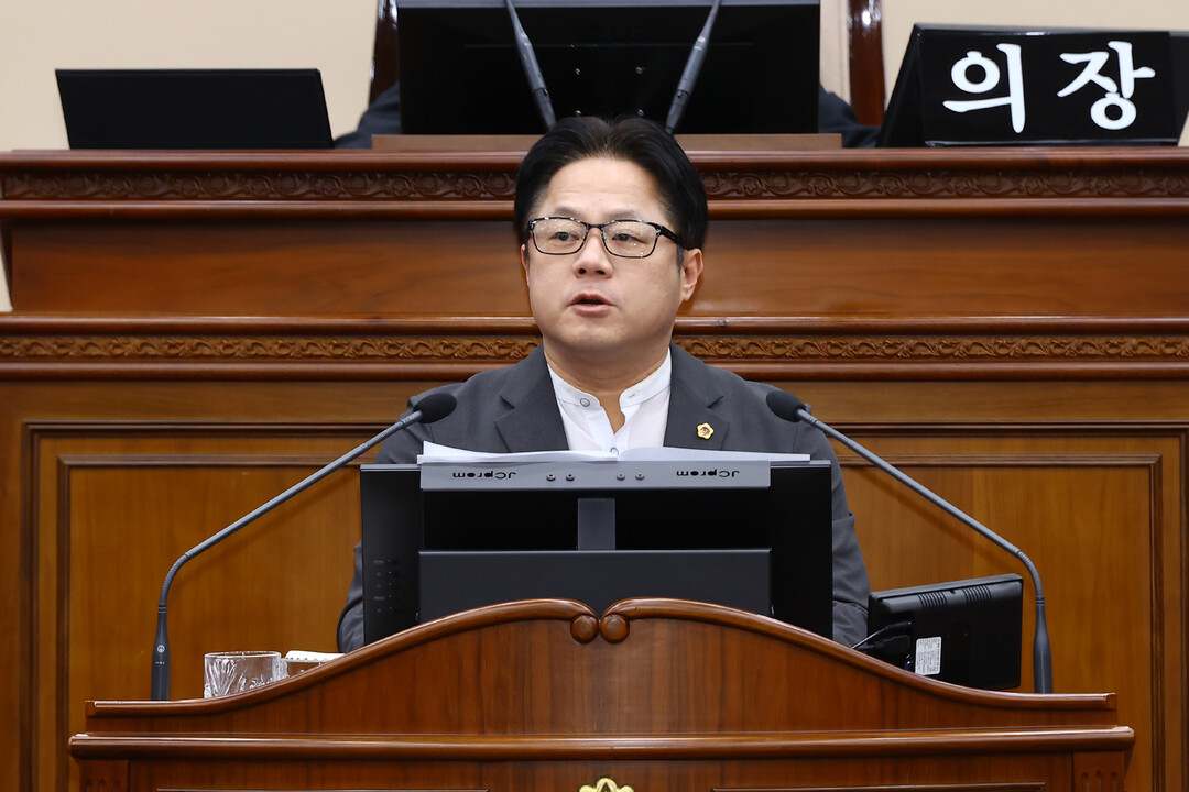 김기홍 도의원 “도청은 춘천만의 것이...