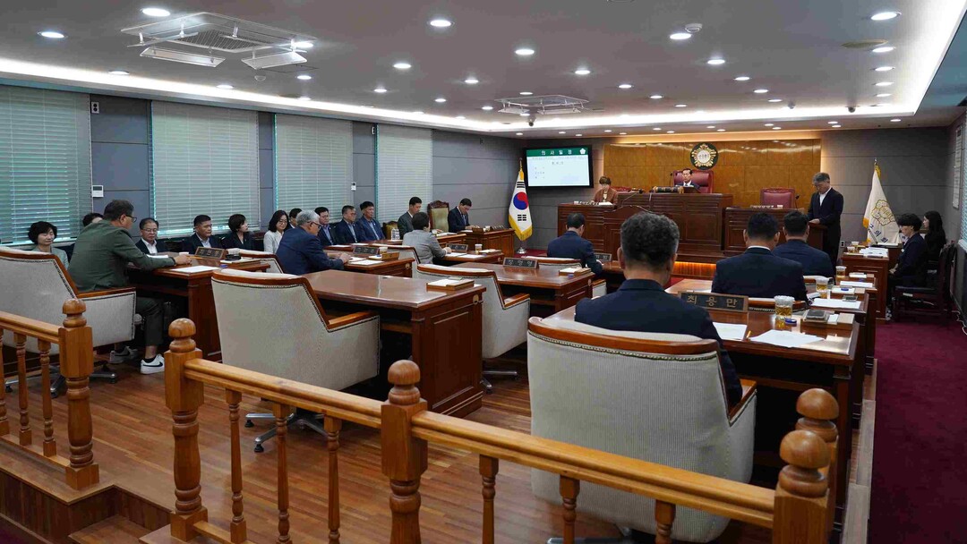 담양군의회, 14일 제340회 임시회...