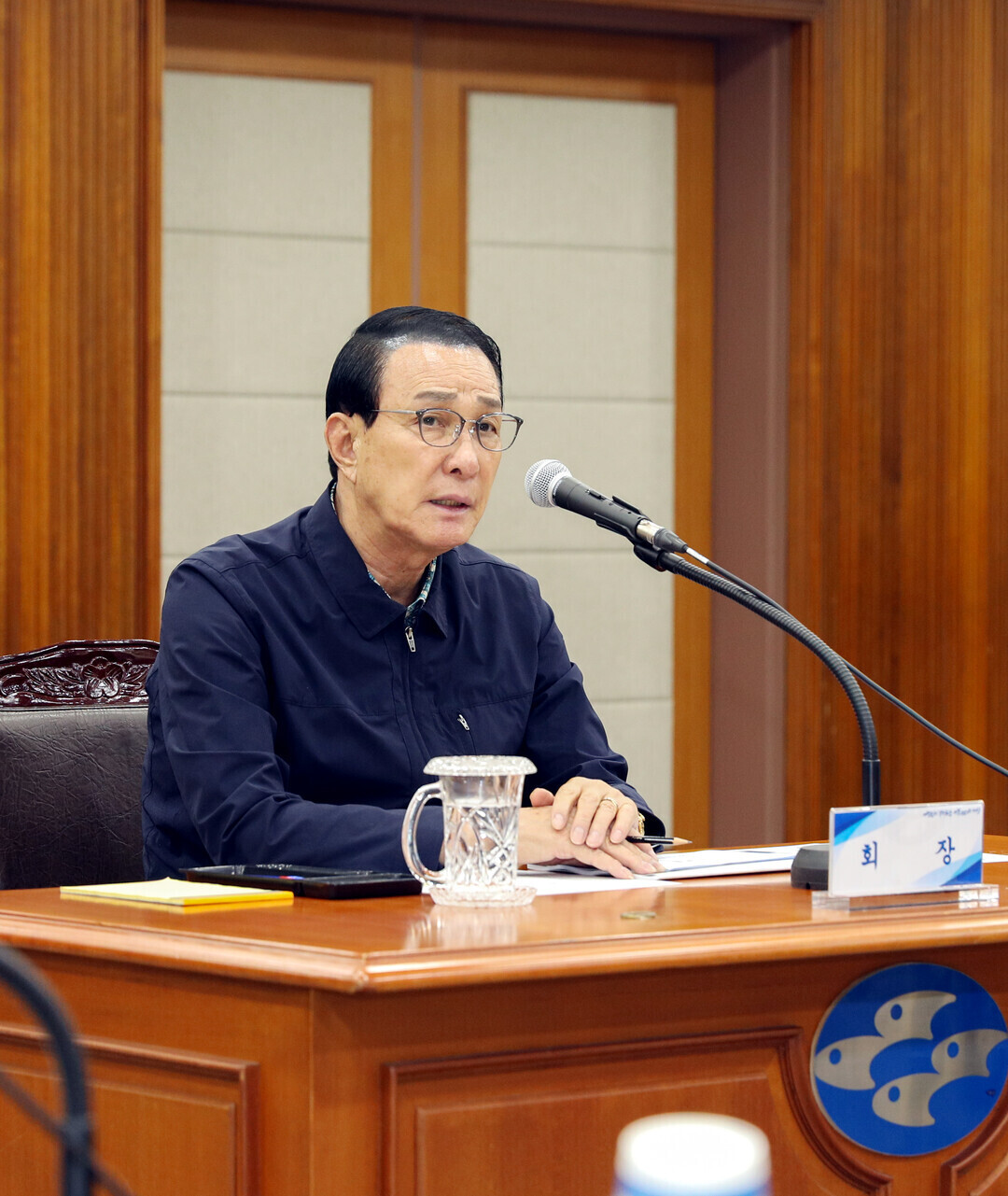 노동진 수협 회장 “기후변화에 꽃게 ...