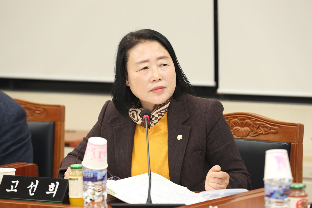 고선희 인천 서구의원, 원도심 학교 ...