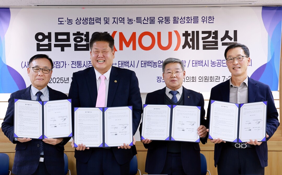 태백시–서울 전통시장 상생 협약…“지...