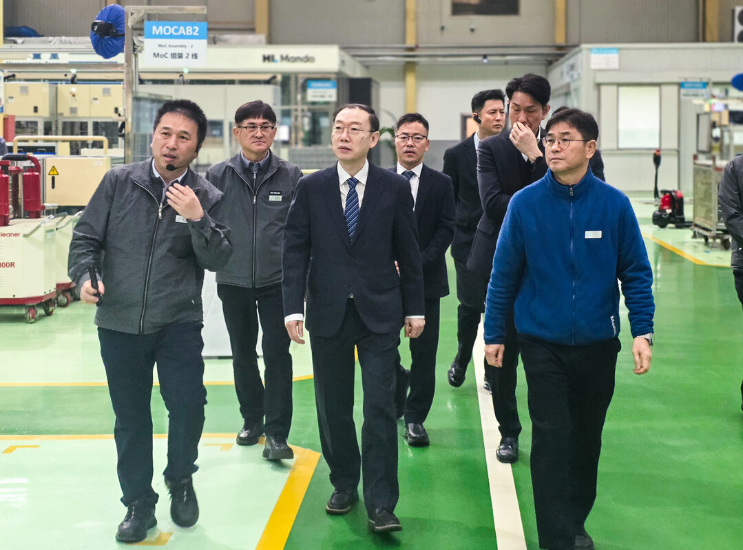 [동정]이명구 관세청장, 중국 북경에서 현지 진출 우리 기업 공장 방문