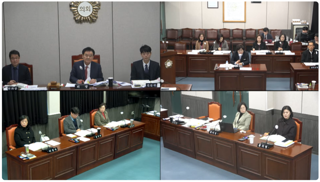 태백시의회, 5개 부서 2026년 업...