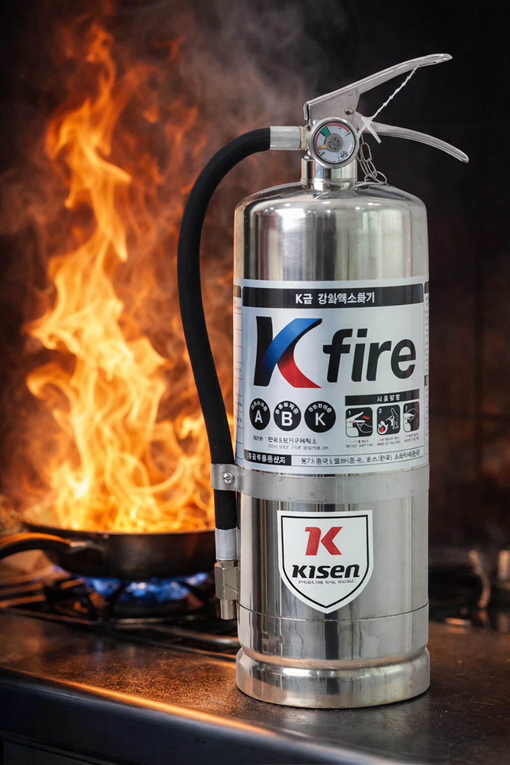 주방에서 쓰는 소화기가 따로 있다고요...