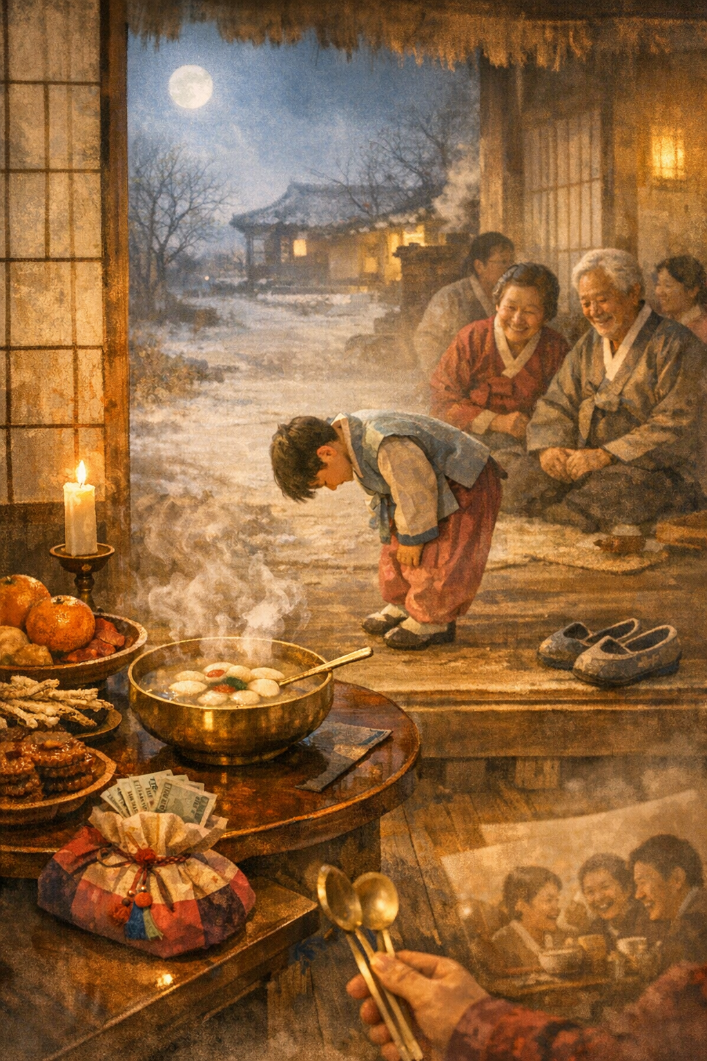 아련한 설날의 기억