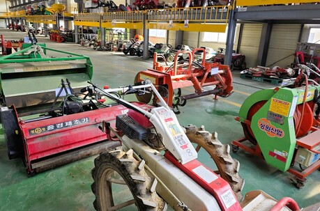 장성군, 농기계 저렴하게 매각 ˝임대 농기계 입찰”