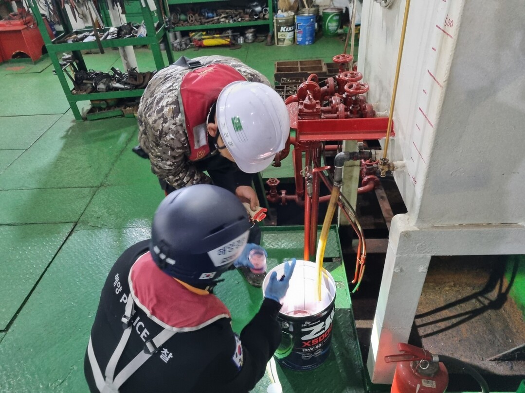 군산해경, 해상공사 동원선박 대상 해...