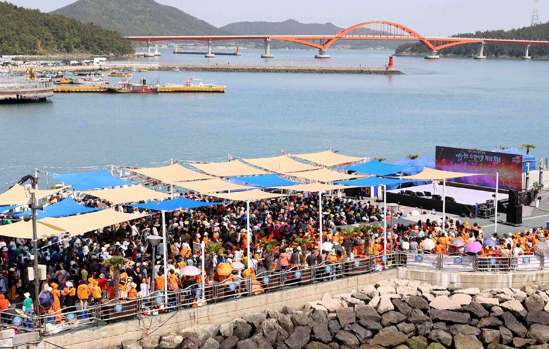 강진 마량놀토수산시장 기지개 켜고 1...