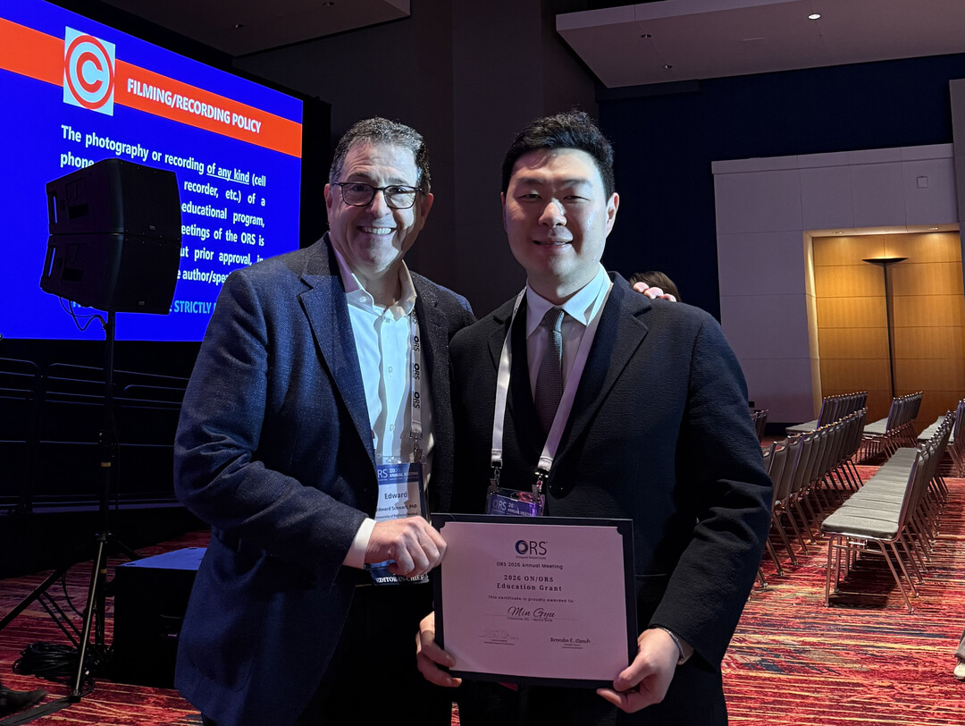 강동경희대병원 경민규 교수, 미국 정형외과연구학회 교육지원 프로그램 선정