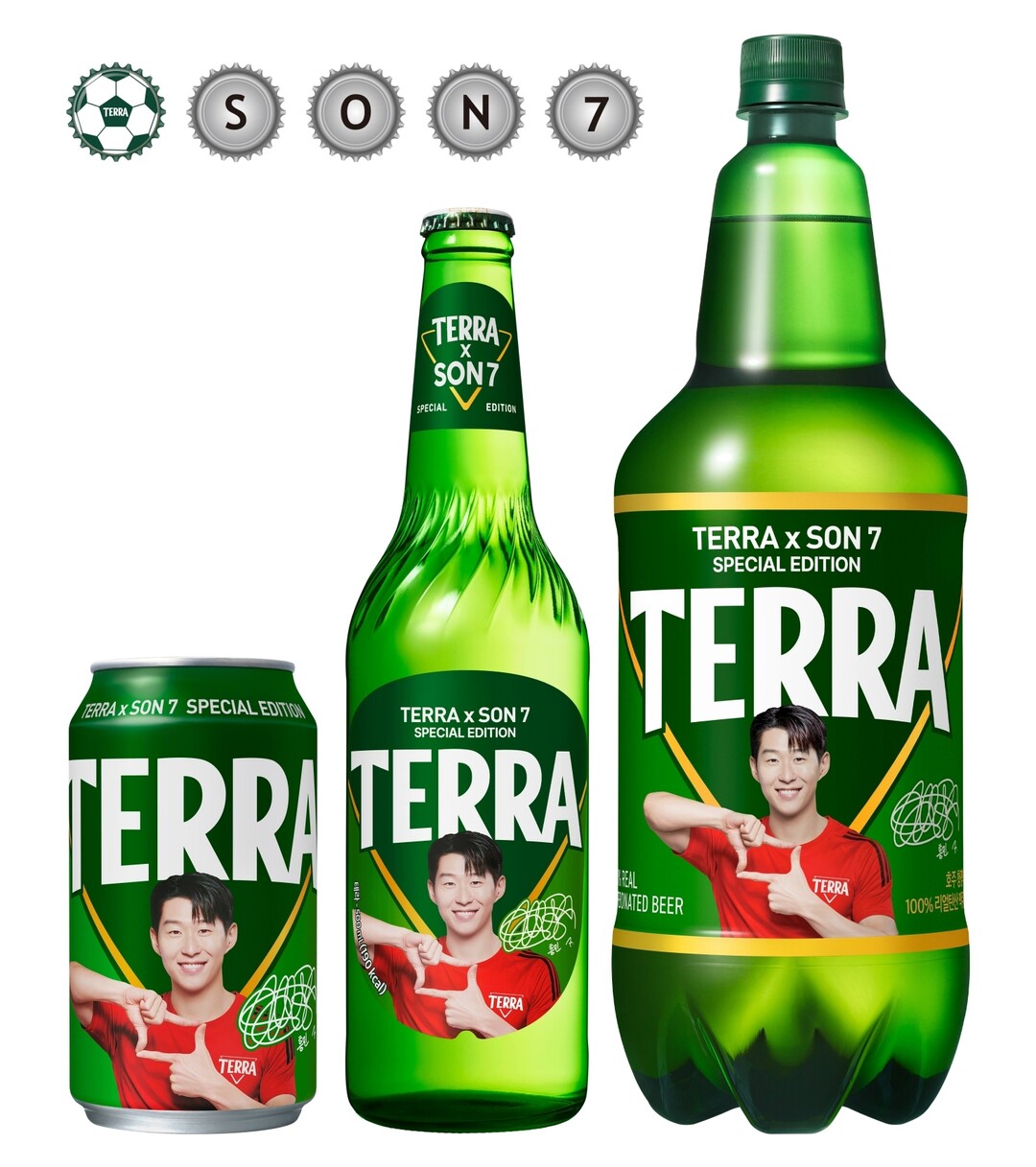 하이트진로, 테라 ‘손흥민’ 통합 캠...