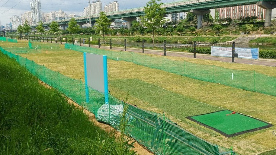광명시, 안양천 시흥대교 아래 9홀 ...