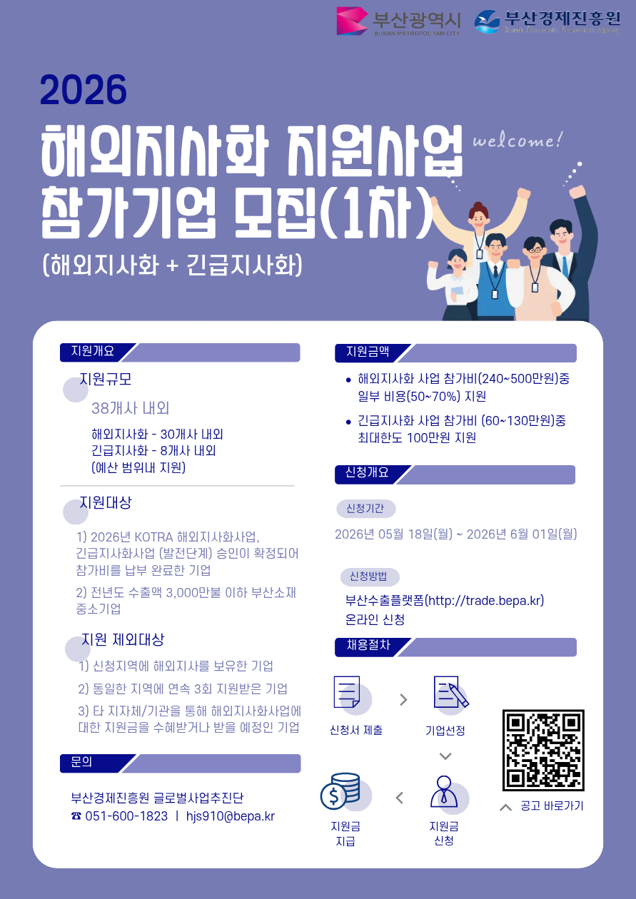 부산시, 중소기업 해외지사화 지원… ...