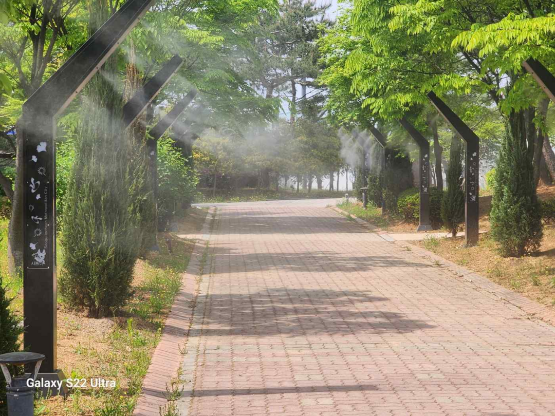 인천 서구, 공원 ‘쿨링포그’ 조기 ...
