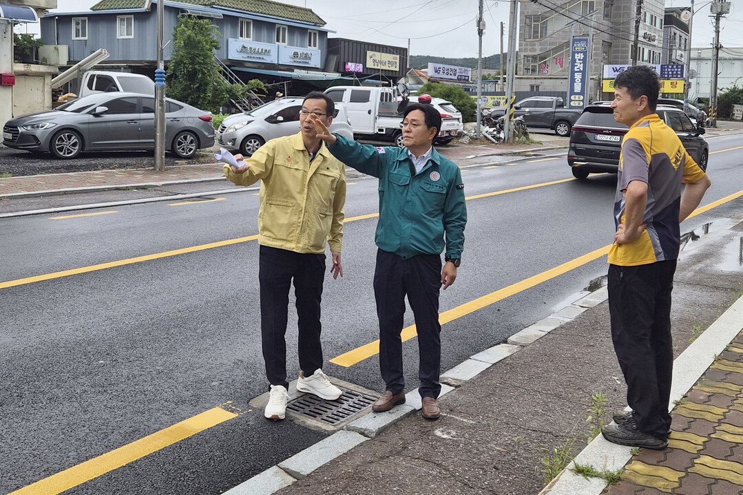 인천 강화군, 집중호우 대응 현장점검...