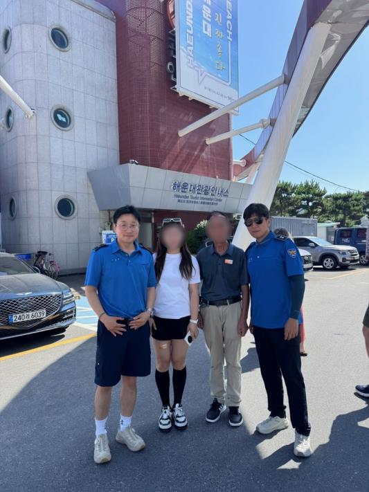 2시간째 실종된 중국인 노부, 해운대...