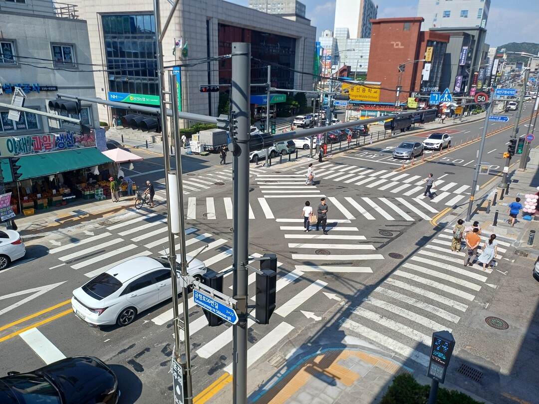 용인시, 주요 교차로 6곳 개선…보행...