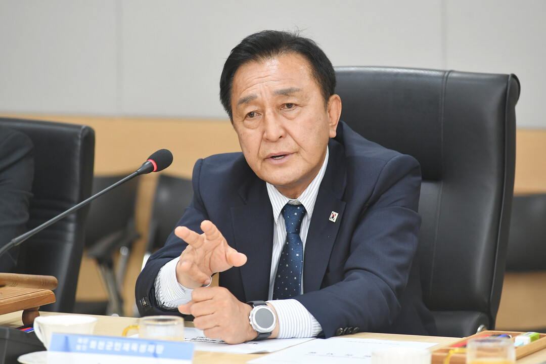 [포토] 김세훈 이사장, 인재육성재단...