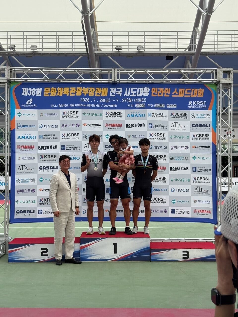 안동시청 롤러경기단, 문체부장관배 전...