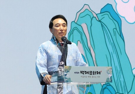 박수현 충남지사, 백제문화제 부여 개막식 참석…“사비 백제 역사 더 크게 꽃피울 것”